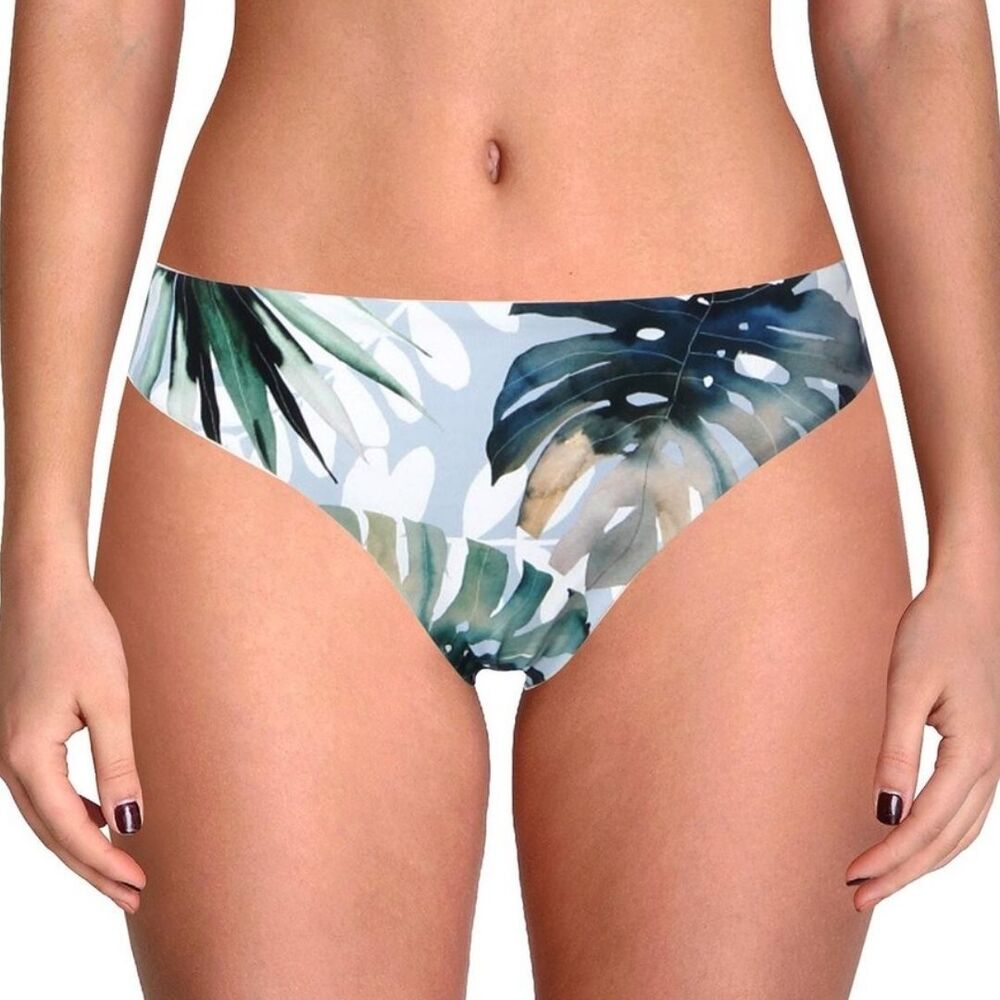 RED CARTER Delta Las Palmas Lola Bikini Swim Bathing Suit Bottom Full Cut NWT XS